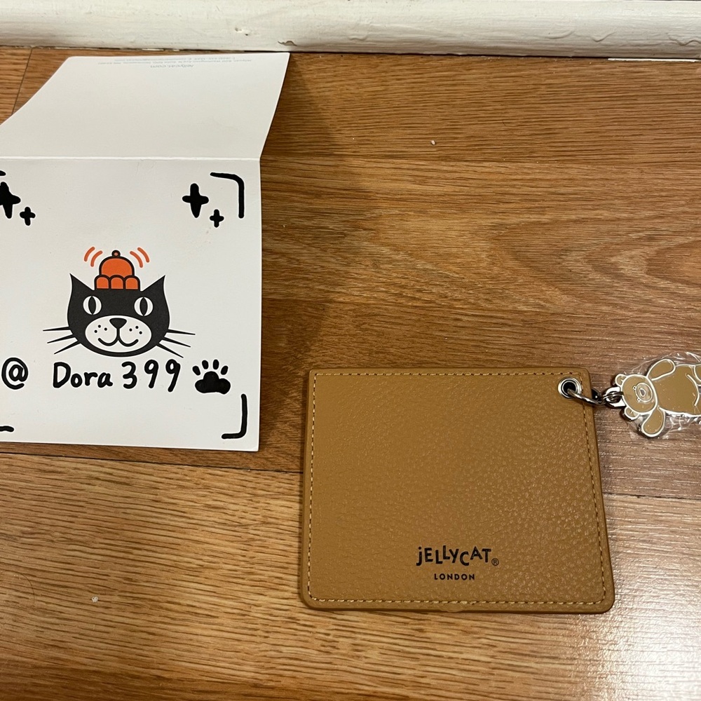 Jellycat Authentic Bartholomew Bear Cardholder - Picture 2 of 3